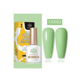 Born Pretty 55845 10 ml Silky White Serisi No:CG022 Kalıcı Oje