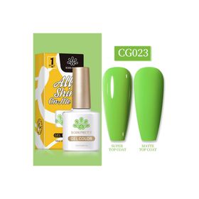 Born Pretty 55845 10 ml Silky White Serisi No:CG023 Kalıcı Oje