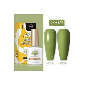 Born Pretty 55845 10 ml Silky White Serisi No:CG024 Kalıcı Oje