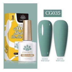 Born Pretty 55845 10 ml Silky White Serisi No:CG035 Kalıcı Oje