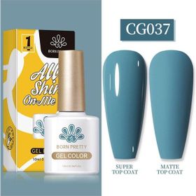 Born Pretty 55845 10 ml Silky White Serisi No:CG037 Kalıcı Oje