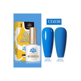 Born Pretty 55845 10 ml Silky White Serisi No:CG038 Kalıcı Oje