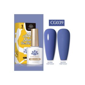 Born Pretty 55845 10 ml Silky White Serisi No:CG039 Kalıcı Oje