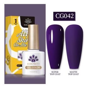 Born Pretty 55845 10 ml Silky White Serisi No:CG042 Kalıcı Oje