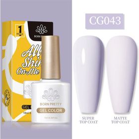 Born Pretty 55845 10 ml Silky White Serisi No:CG043 Kalıcı Oje