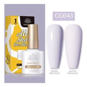 Born Pretty 55845 10 ml Silky White Serisi No:CG043 Kalıcı Oje