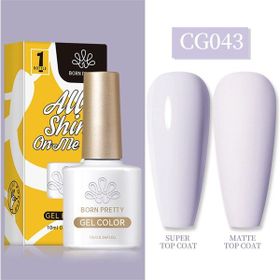 Born Pretty 55845 10 ml Silky White Serisi No:CG043 Kalıcı Oje