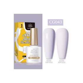Born Pretty 55845 10 ml Silky White Serisi No:CG043 Kalıcı Oje