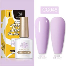 Born Pretty 55845 10 ml Silky White Serisi No:CG045 Kalıcı Oje
