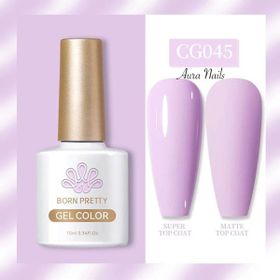Born Pretty 55845 10 ml Silky White Serisi No:CG045 Kalıcı Oje