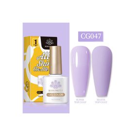 Born Pretty 55845 10 ml Silky White Serisi No:CG047 Kalıcı Oje