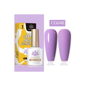Born Pretty 55845 10 ml Silky White Serisi No:CG048 Kalıcı Oje