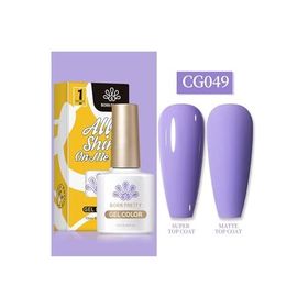 Born Pretty 55845 10 ml Silky White Serisi No:CG049 Kalıcı Oje