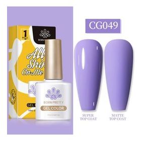 Born Pretty 55845 10 ml Silky White Serisi No:CG049 Kalıcı Oje