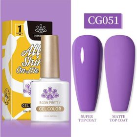 Born Pretty 55845 10 ml Silky White Serisi No:CG051 Kalıcı Oje