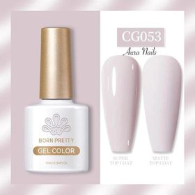 Born Pretty 55845 10 ml Silky White Serisi No:CG053 Kalıcı Oje
