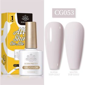Born Pretty 55845 10 ml Silky White Serisi No:CG053 Kalıcı Oje