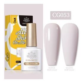 Born Pretty 55845 10 ml Silky White Serisi No:CG053 Kalıcı Oje