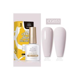 Born Pretty 55845 10 ml Silky White Serisi No:CG053 Kalıcı Oje