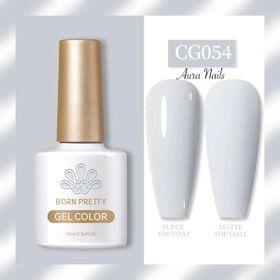Born Pretty 55845 10 ml Silky White Serisi No:CG054 Kalıcı Oje