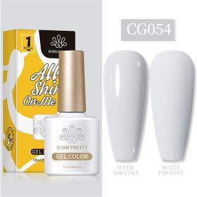 Born Pretty 55845 10 ml Silky White Serisi No:CG054 Kalıcı Oje