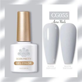 Born Pretty 55845 10 ml Silky White Serisi No:CG055 Kalıcı Oje
