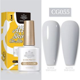 Born Pretty 55845 10 ml Silky White Serisi No:CG055 Kalıcı Oje