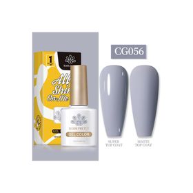 Born Pretty 55845 10 ml Silky White Serisi No:CG056 Kalıcı Oje