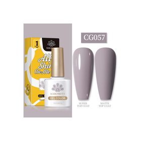 Born Pretty 55845 10 ml Silky White Serisi No:CG057 Kalıcı Oje