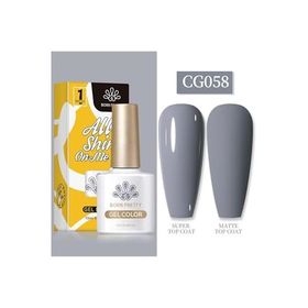 Born Pretty 55845 10 ml Silky White Serisi No:CG058 Kalıcı Oje