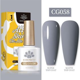 Born Pretty 55845 10 ml Silky White Serisi No:CG058 Kalıcı Oje