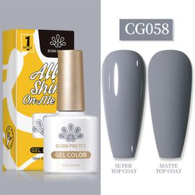 Born Pretty 55845 10 ml Silky White Serisi No:CG058 Kalıcı Oje
