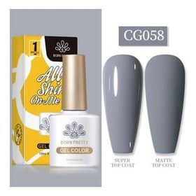 Born Pretty 55845 10 ml Silky White Serisi No:CG058 Kalıcı Oje