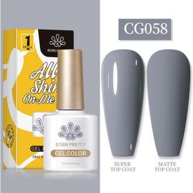 Born Pretty 55845 10 ml Silky White Serisi No:CG058 Kalıcı Oje