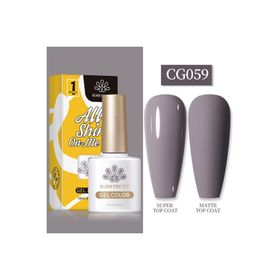 Born Pretty 55845 10 ml Silky White Serisi No:CG059 Kalıcı Oje