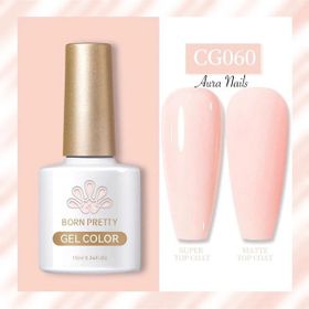 Born Pretty 55845 10 ml Silky White Serisi No:CG060 Kalıcı Oje