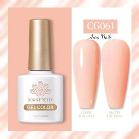 Born Pretty 55845 10 ml Silky White Serisi No:CG061 Kalıcı Oje
