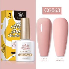 Born Pretty 55845 10 ml Silky White Serisi No:CG063 Kalıcı Oje