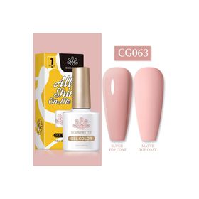 Born Pretty 55845 10 ml Silky White Serisi No:CG063 Kalıcı Oje