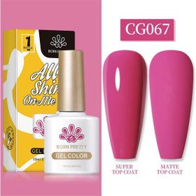 Born Pretty 55845 10 ml Silky White Serisi No:CG067 Kalıcı Oje
