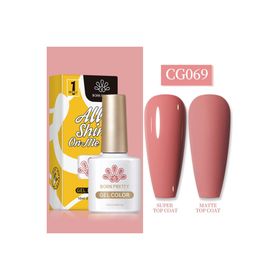 Born Pretty 55845 10 ml Silky White Serisi No:CG069 Kalıcı Oje