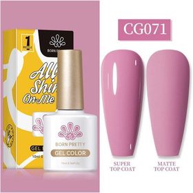 Born Pretty 55845 10 ml Silky White Serisi No:CG071 Kalıcı Oje