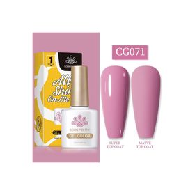 Born Pretty 55845 10 ml Silky White Serisi No:CG071 Kalıcı Oje