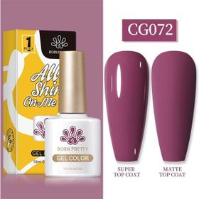 Born Pretty 55845 10 ml Silky White Serisi No:CG072 Kalıcı Oje