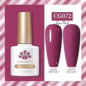 Born Pretty 55845 10 ml Silky White Serisi No:CG072 Kalıcı Oje