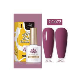 Born Pretty 55845 10 ml Silky White Serisi No:CG072 Kalıcı Oje