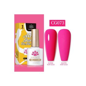 Born Pretty 55845 10 ml Silky White Serisi No:CG073 Kalıcı Oje