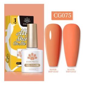 Born Pretty 55845 10 ml Sılky White Serisi No:CG075 Kalıcı Oje