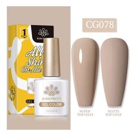 Born Pretty 55845 10 ml Silky White Serisi No:CG078 Kalıcı Oje