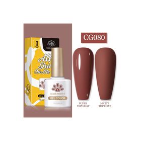 Born Pretty 55845 10 ml Silky White Serisi No:CG080 Kalıcı Oje